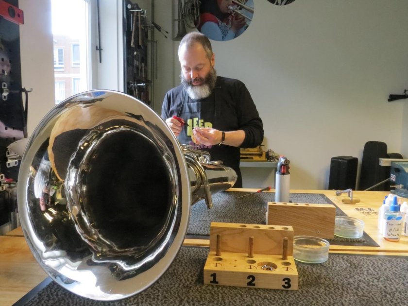 Reparatie en onderhoud haarlem koperblaasinstrumenten